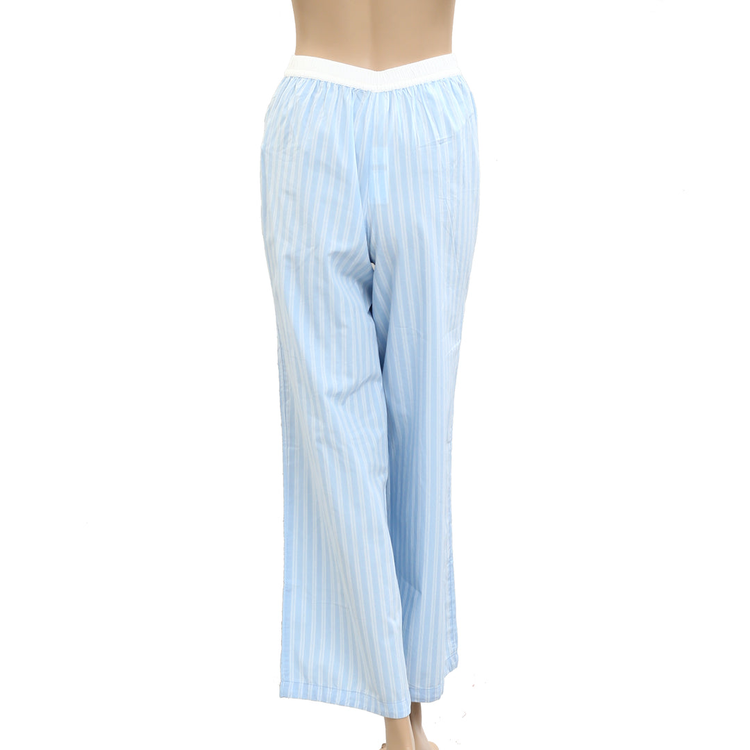 Anthropologie LyreBird Striped Printed Trousers Pants