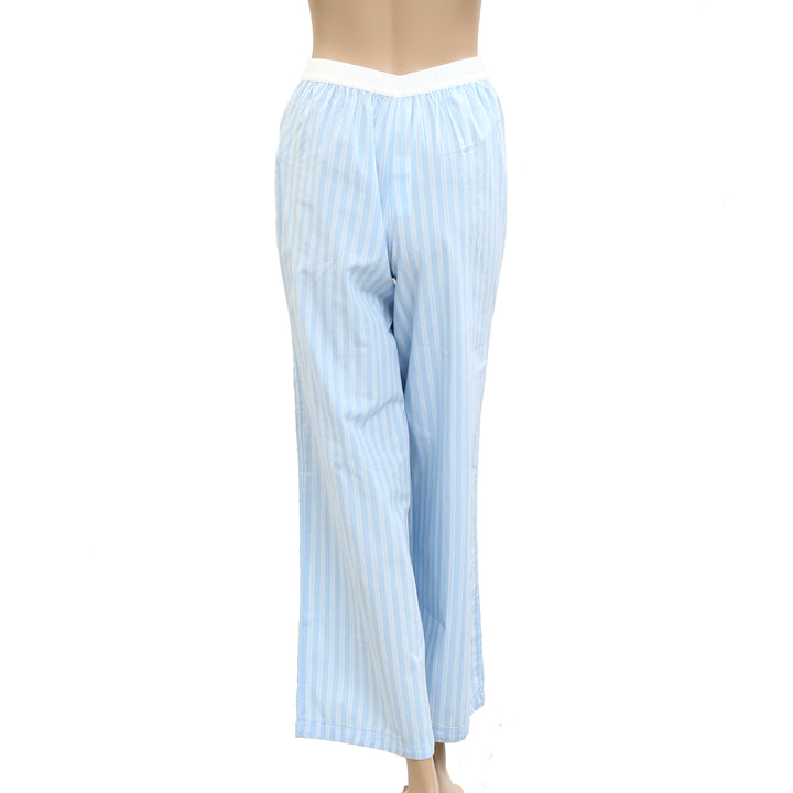 Anthropologie LyreBird Striped Printed Trousers Pants
