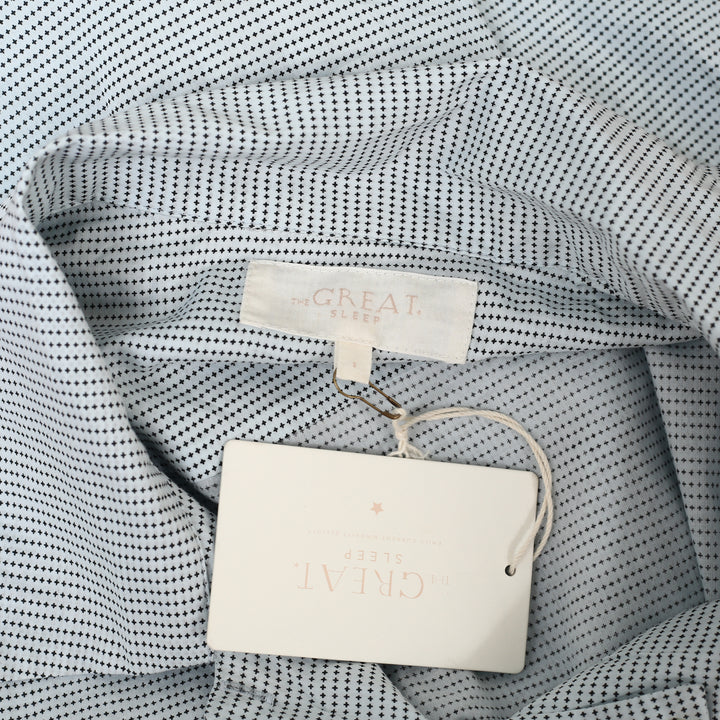 The Great Printed Shirt Blouse Top