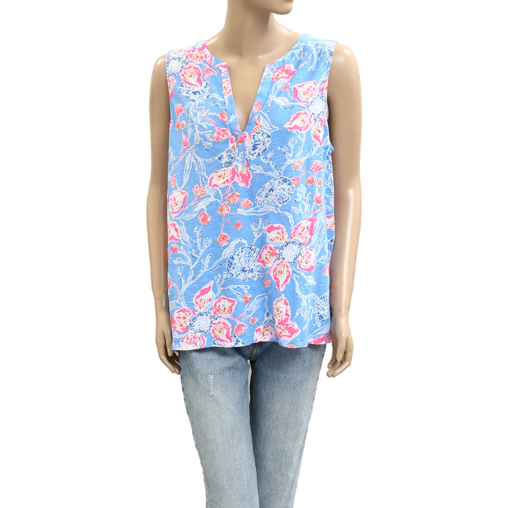 Lilly Pulitzer Dev Tank Blouse Top