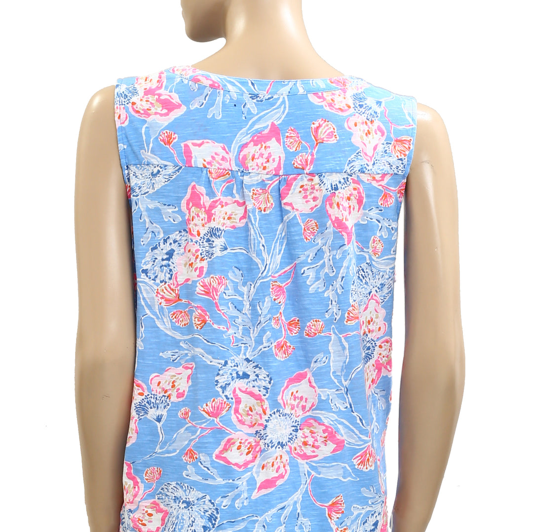 Lilly Pulitzer Dev Tank Blouse Top