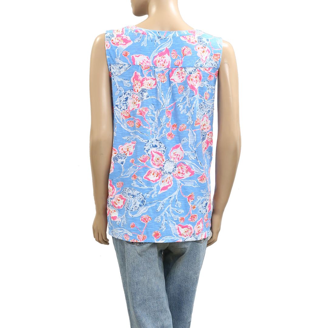 Lilly Pulitzer Dev Tank Blouse Top