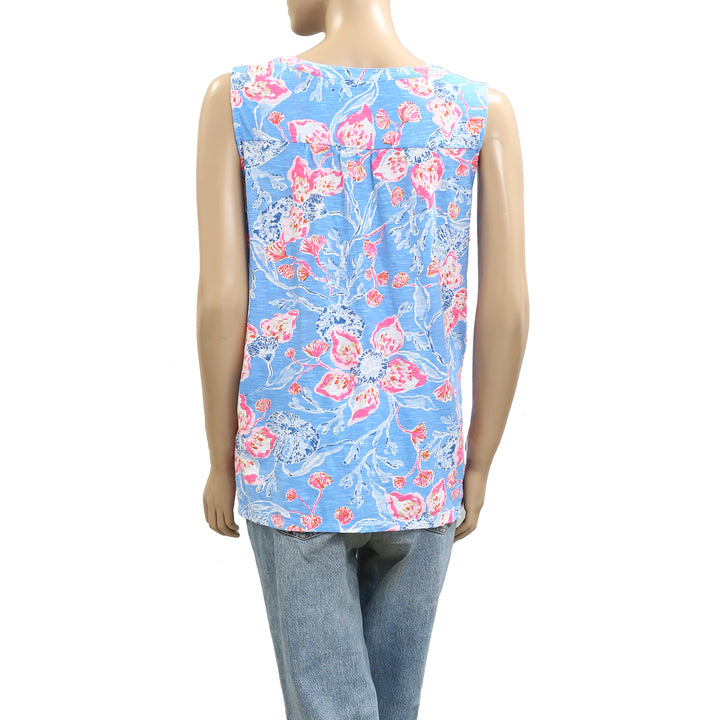 Lilly Pulitzer Dev Tank Blouse Top