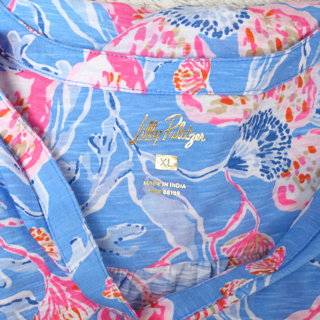 Lilly Pulitzer Dev Tank Blouse Top