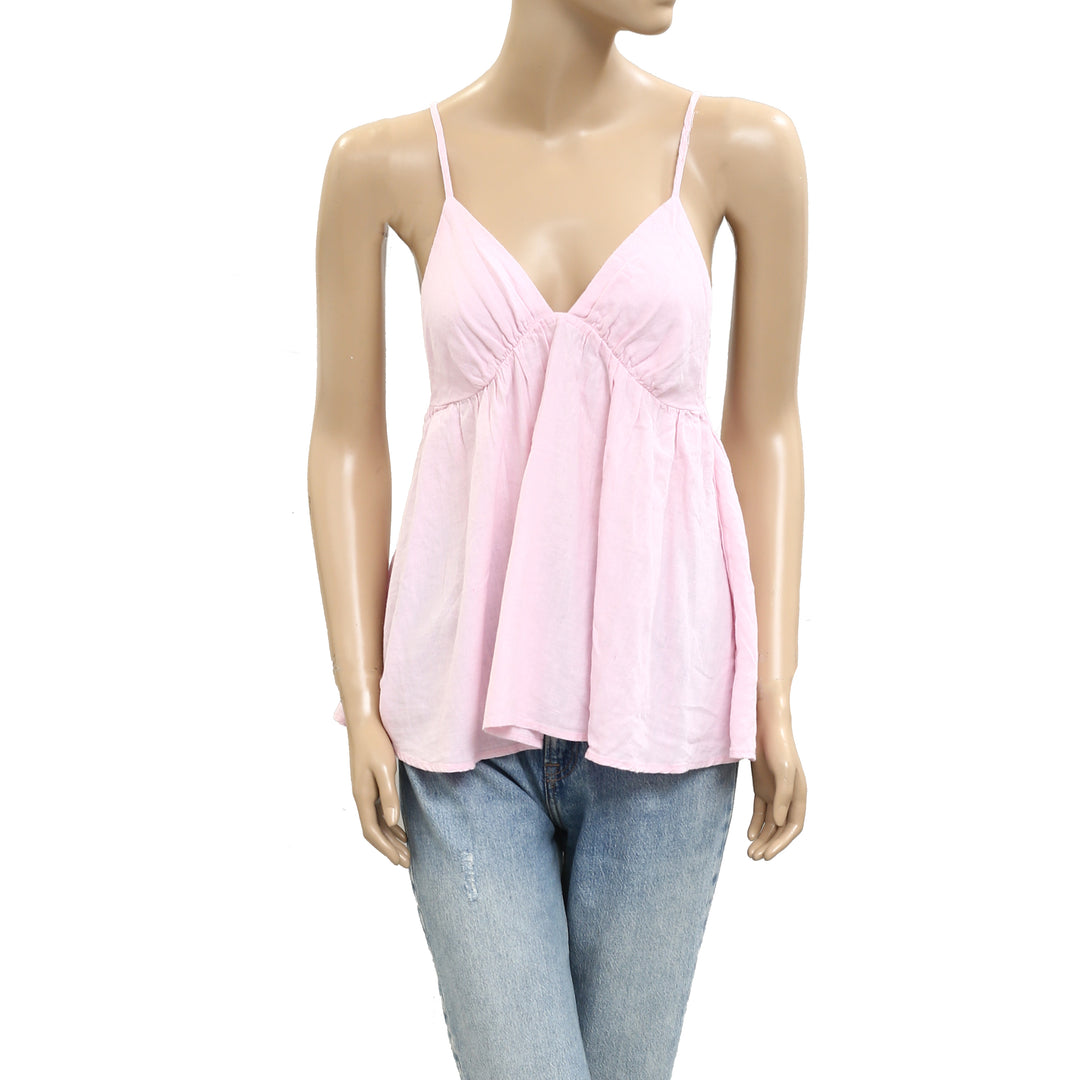 Free People Free-est Carmen Tank Blouse Top