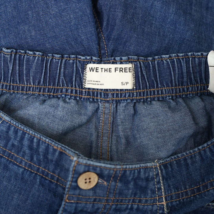 Free People We The Free Love Me Not Bloomer Jeans Pants