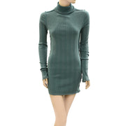 Free People We The Free Brynn Turtleneck Long Sleeve Mini Dress