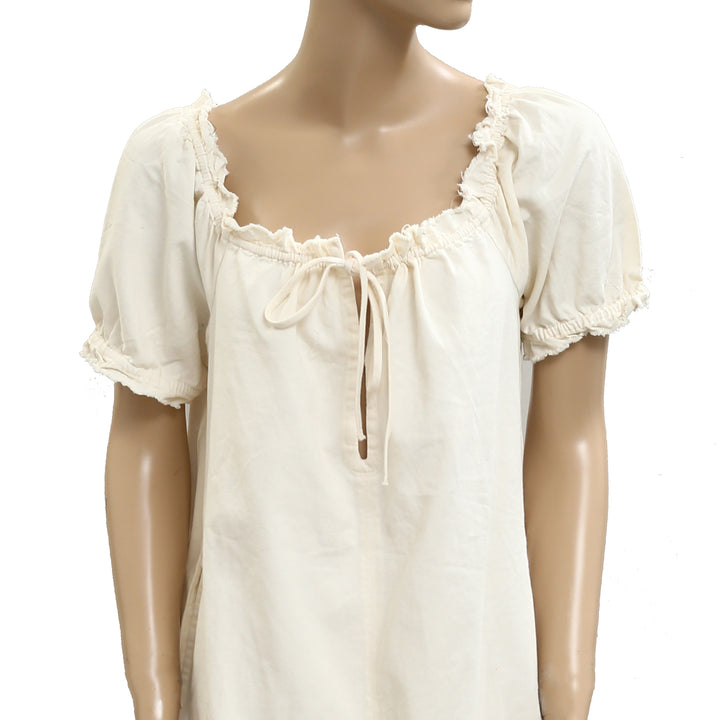 Free People We The Free Daisy Denim Babydoll Romper