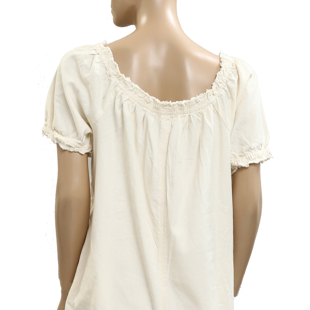 Free People We The Free Daisy Denim Babydoll Romper