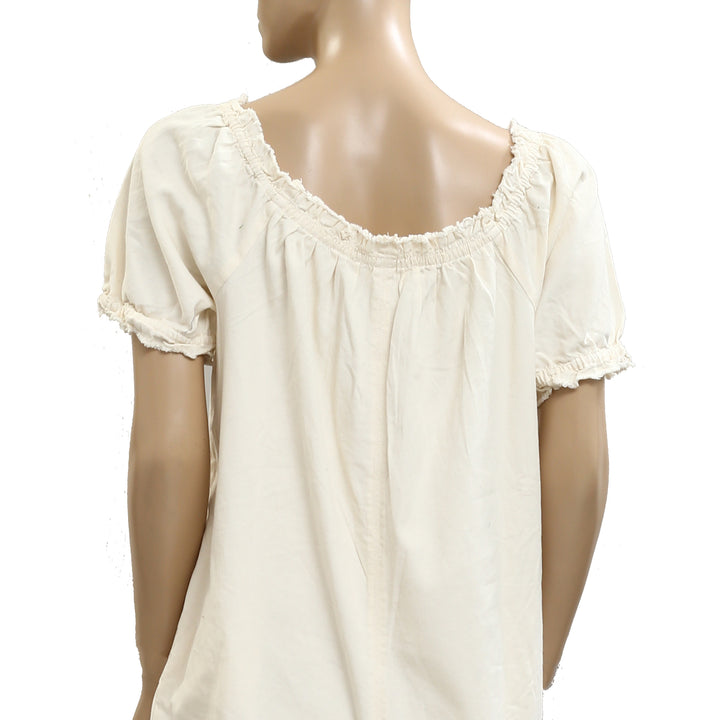 Free People We The Free Daisy Denim Babydoll Romper