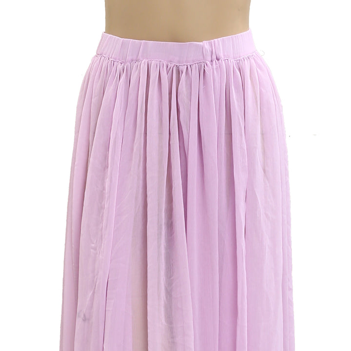 By Anthropologie Sheer Maxi Skirt