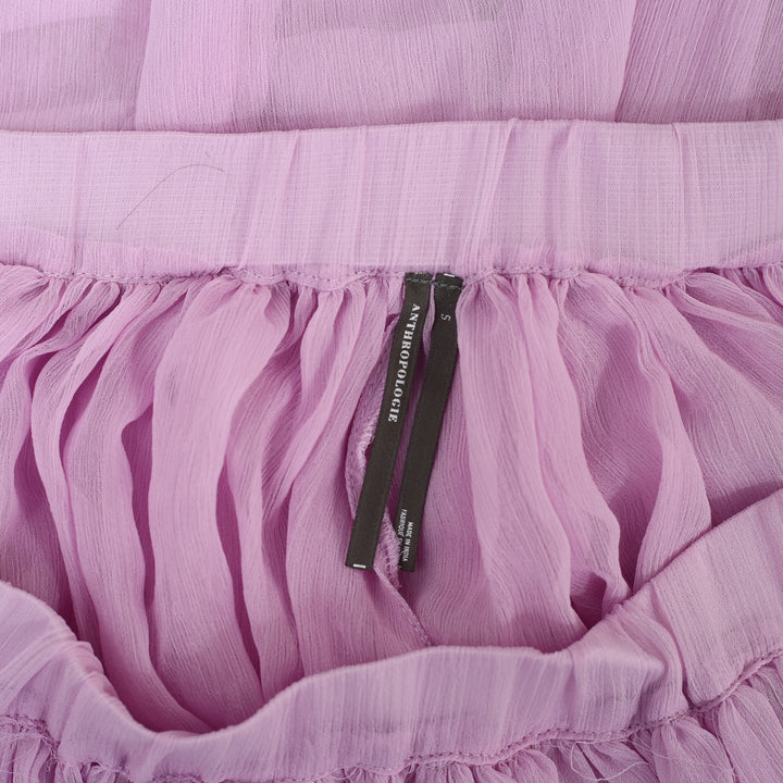 By Anthropologie Sheer Maxi Skirt