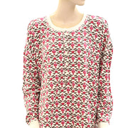 By Anthropologie Long-Sleeve Waffle Knit Pyjama Tunic Top