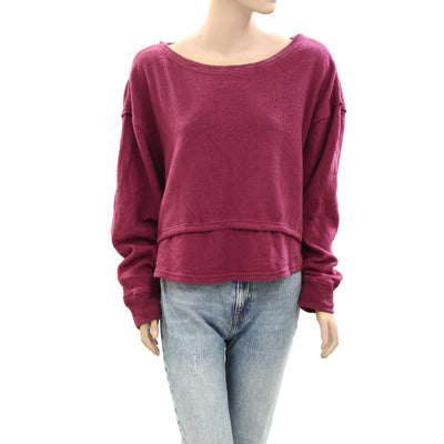 Intimately Free People Chill Beat Lounge Sweatshirt Top