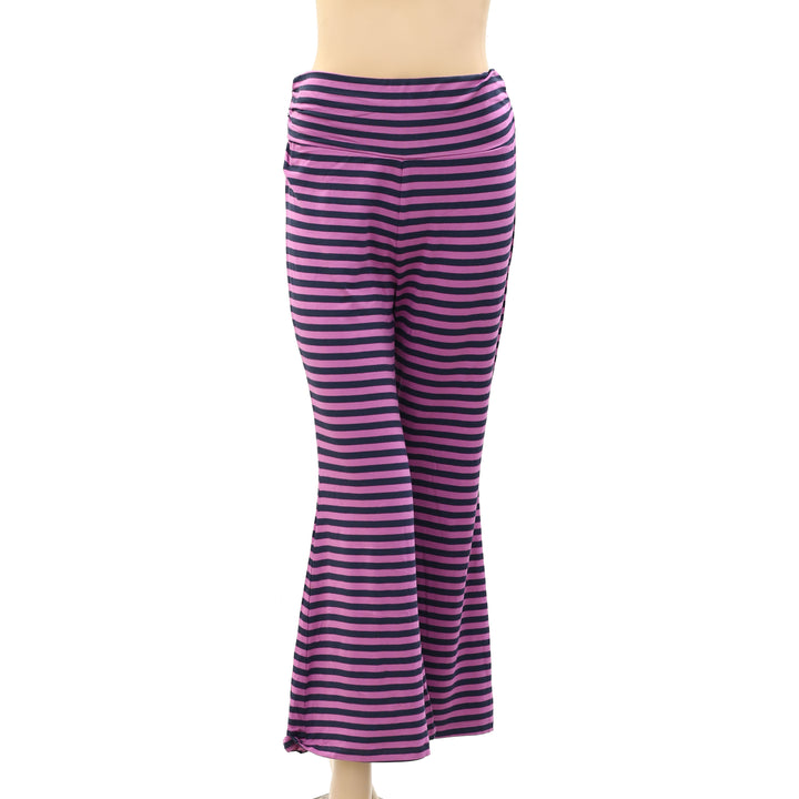 April Cornell Striped Printed Pajama Pant S