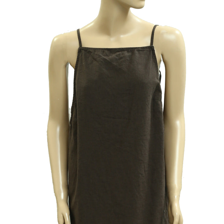 Free People Free-Est Beachside Cotton-Linen Mini Dress