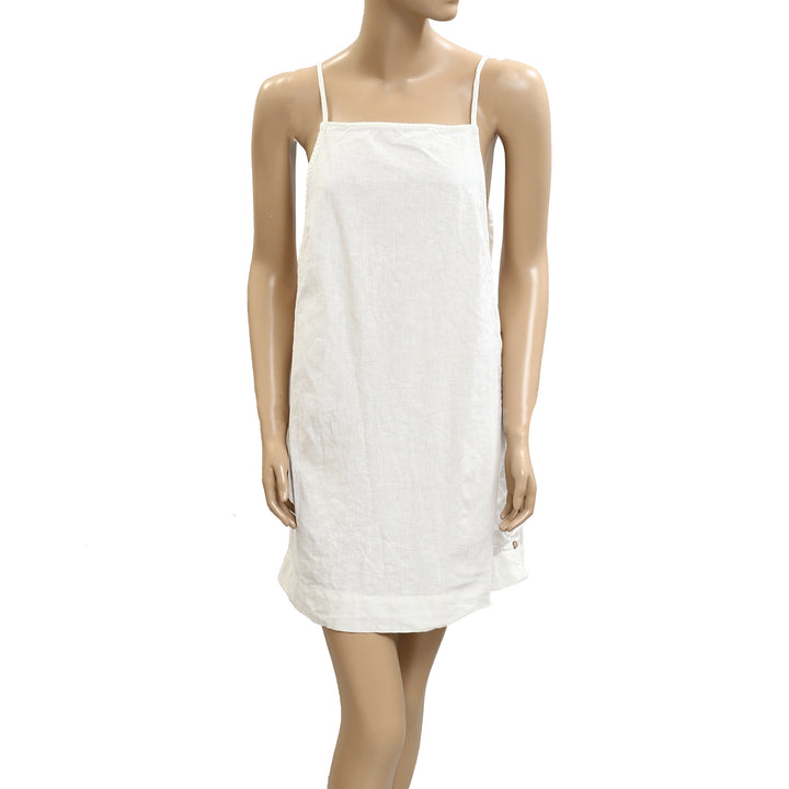 Free People Free-Est Beachside Cotton-Linen Mini Dress