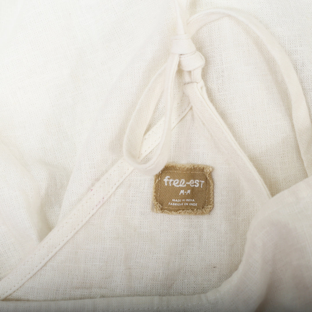 Free People Free-Est Beachside Cotton-Linen Mini Dress