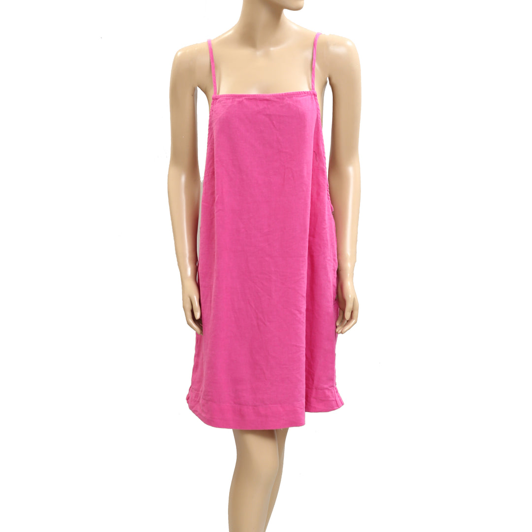 Free People Free-Est Beachside Cotton-Linen Mini Dress