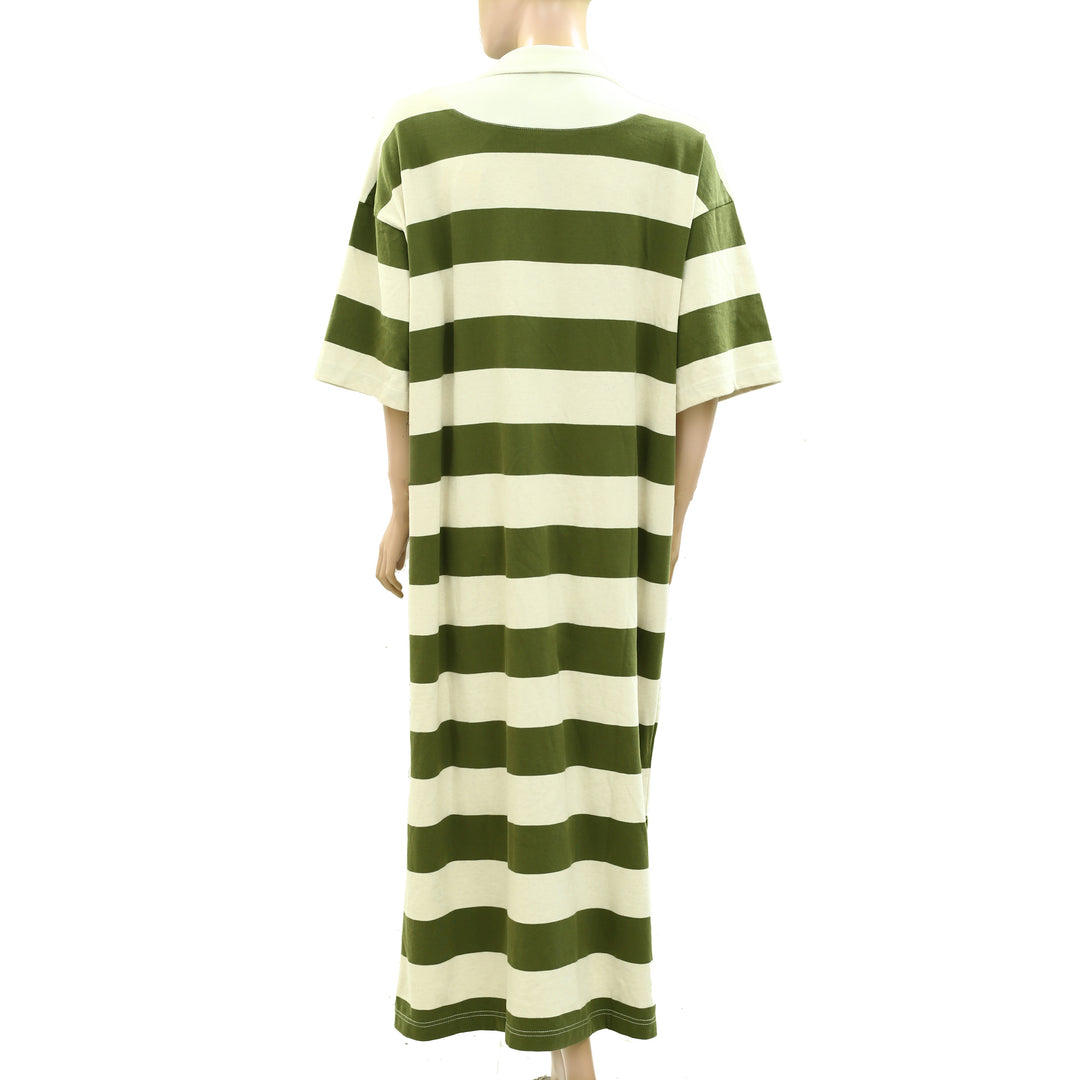 Daily Practice by Anthropologie Rugby Oversized Maxi Dress