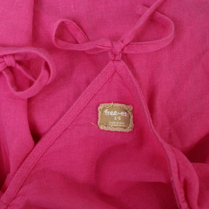 Free People Free-Est Beachside Cotton-Linen Mini Dress