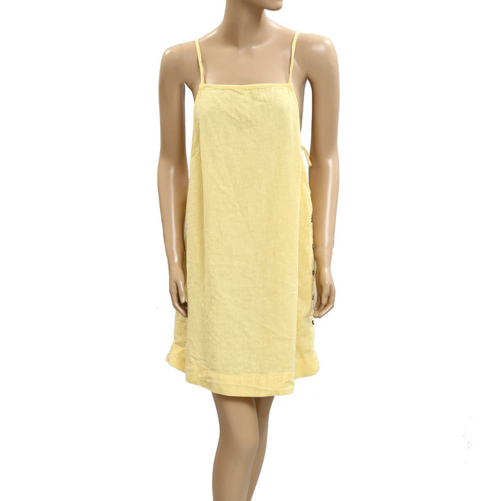 Free People Free-Est Beachside Cotton-Linen Mini Dress