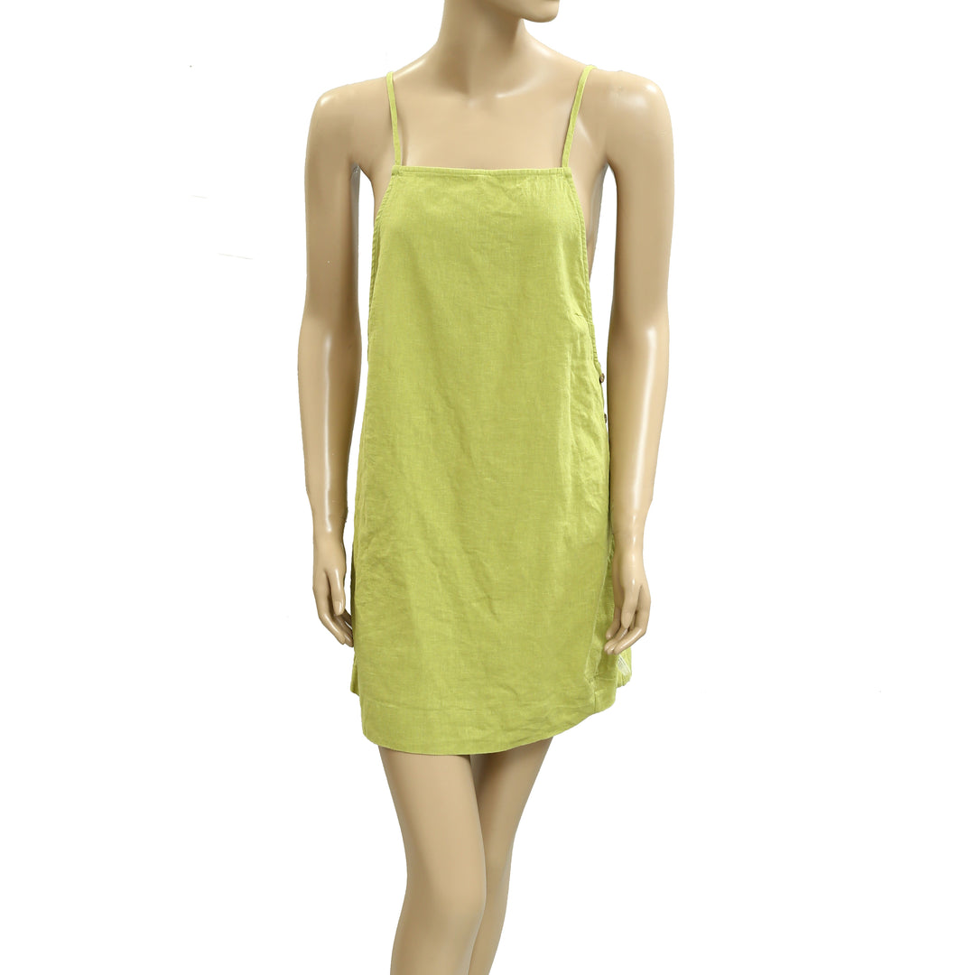 Free People Free-Est Beachside Cotton-Linen Mini Dress