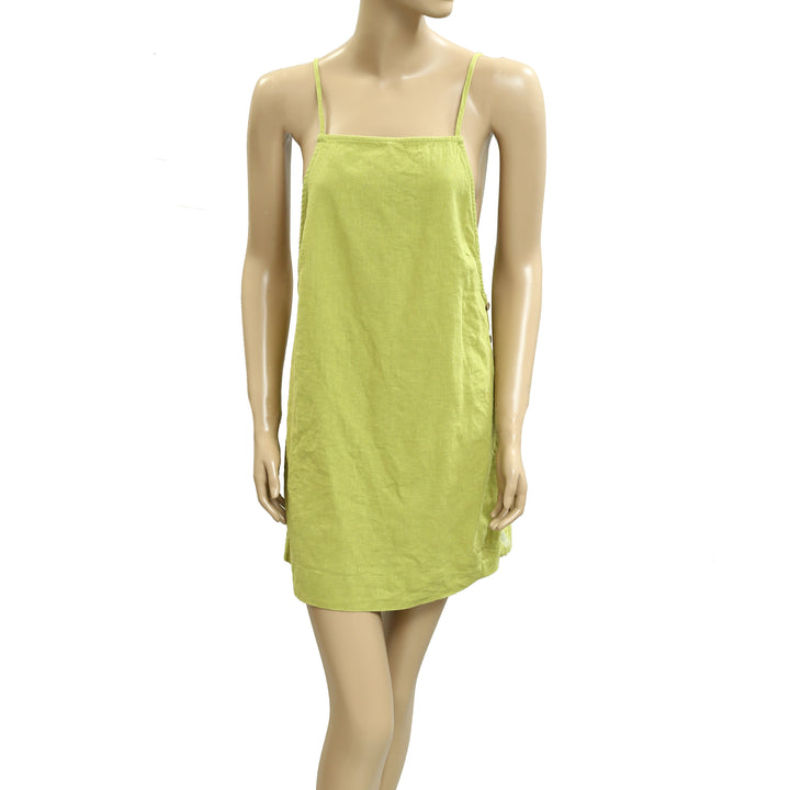 Free People Free-Est Beachside Cotton-Linen Mini Dress