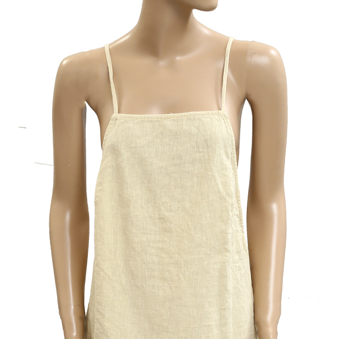 Free People Free-Est Beachside Cotton-Linen Mini Dress
