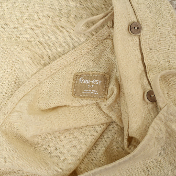 Free People Free-Est Beachside Cotton-Linen Mini Dress