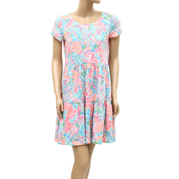 Lilly Pulitzer Geanna Tiered Swing Mini Dress