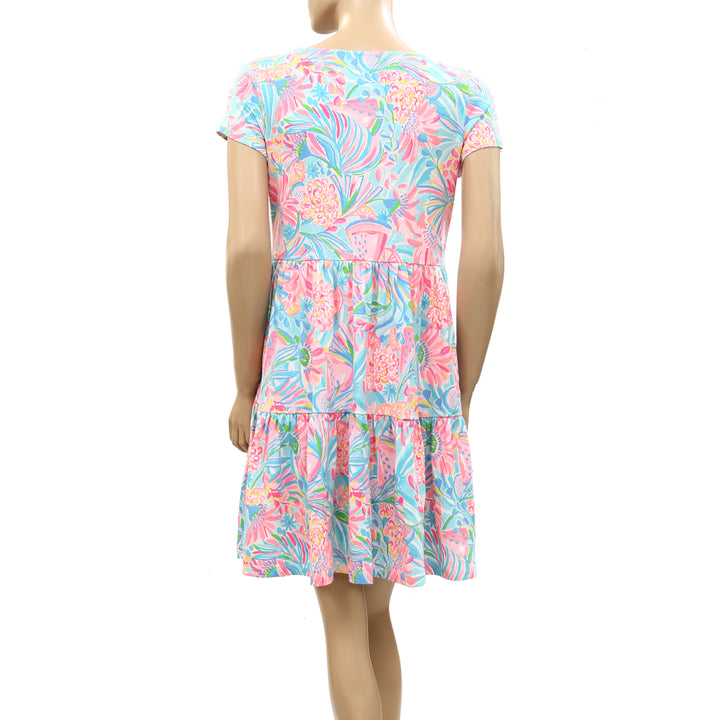 Lilly Pulitzer Geanna Tiered Swing Mini Dress