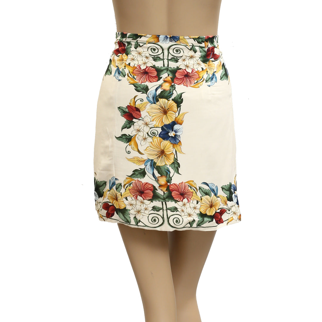 Farm Rio Anthropologie Praia Tropical Scarf Skirt