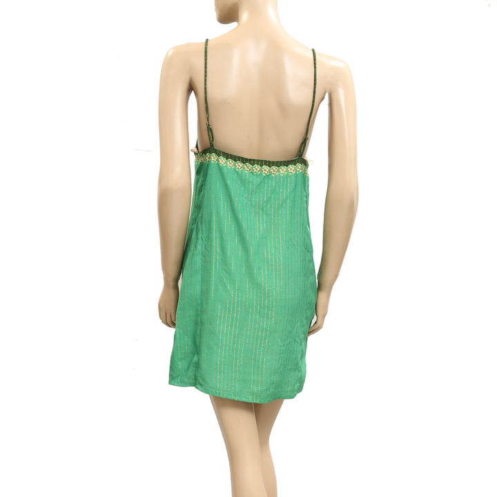 Farm Rio Anthropologie Floral Printed Cami Mini Dress