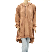 Free People North Sweatshirt Hoodie Tunic Top