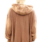 Free People North Sweatshirt Hoodie Tunic Top