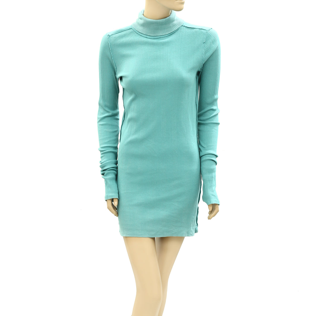 Free People We The Free Brynn Turtleneck Long Sleeve Mini Dress White Chocolate Couture Free People We The Free Brynn Turtleneck Long Sleeve Mini Dress White Chocolate Couture