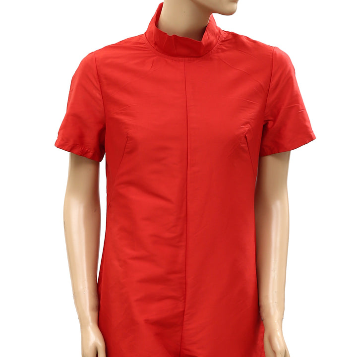 Frances Valentine Short Sleeves Wide Leg Jumpsuit Dress
