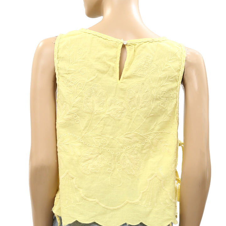 Free People Faded Gardens Tank Cropped Top