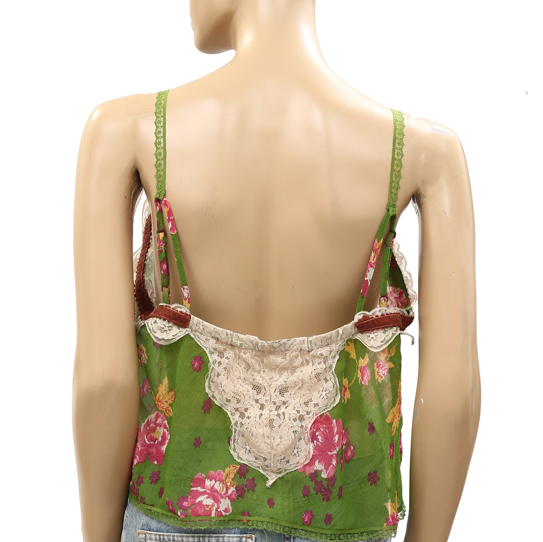 Free People Intimately New Obsession Slip Blouse Top