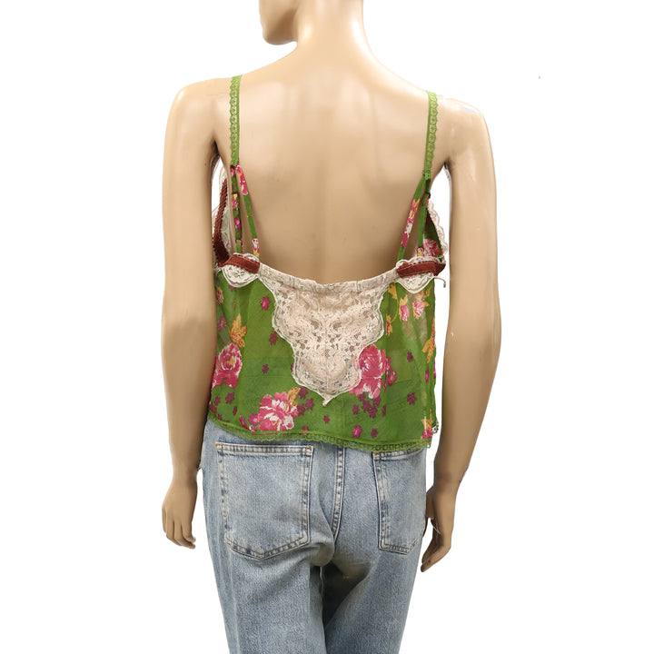 Free People Intimately New Obsession Slip Blouse Top