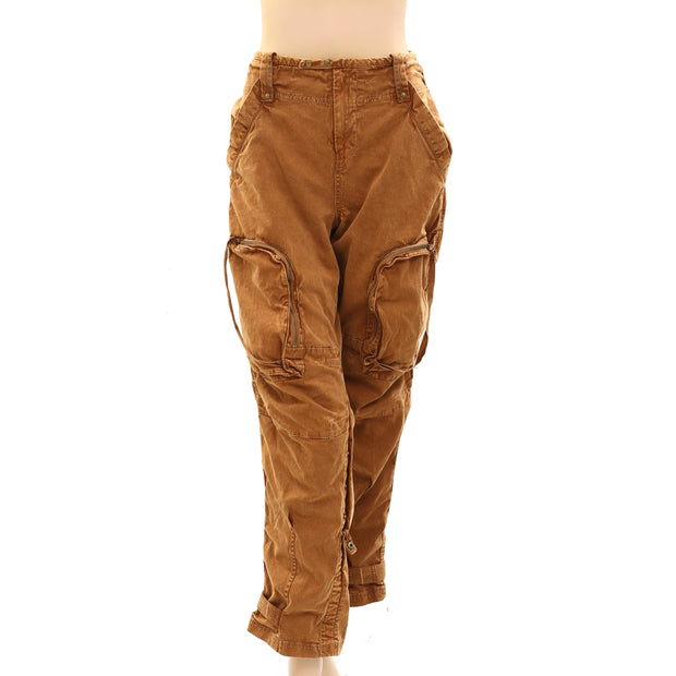 Free People We The Free Can't Compare Slouch Cargo Pants