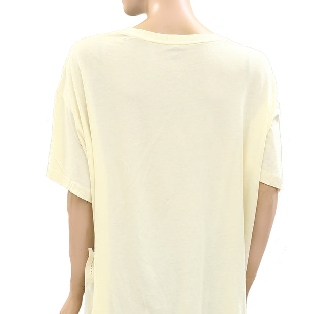 Anthropologie Pilcro Vintage Dad Tee Tunic Top