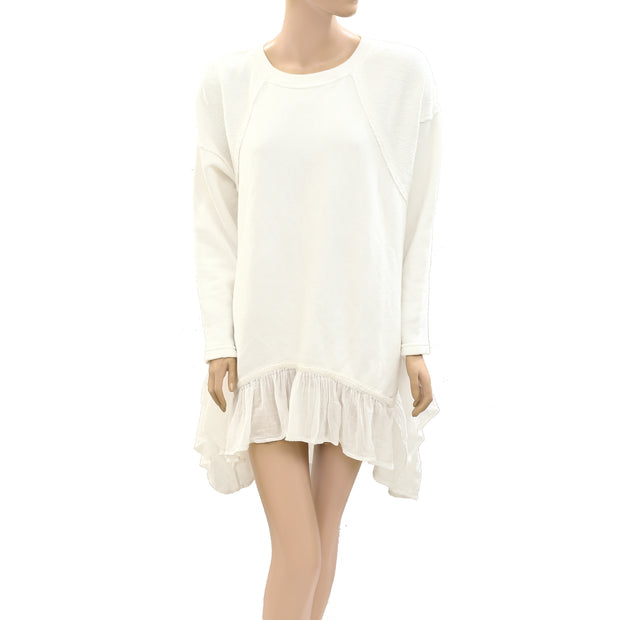 Free People Poets Pullover Mini Dress