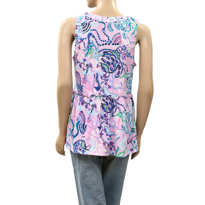 Lilly Pulitzer Sleeveless Blouse Top