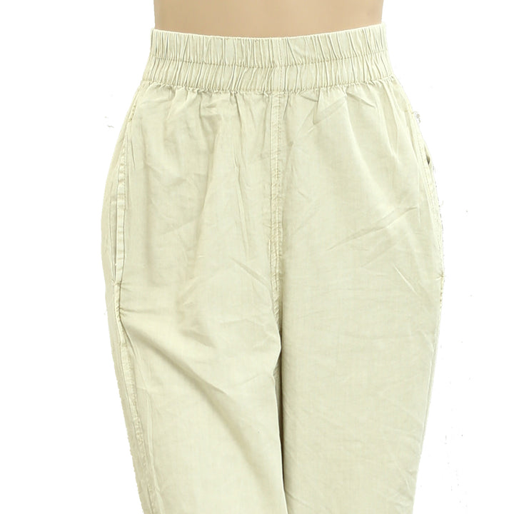 Free People High Waisted Pull-On Solid Pants