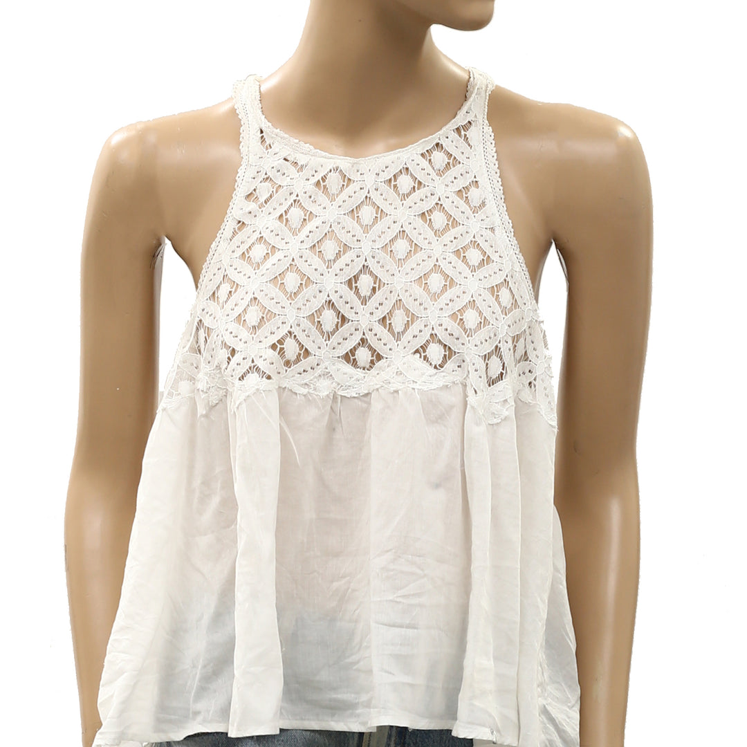 Free People Wandering Light Blouse Top