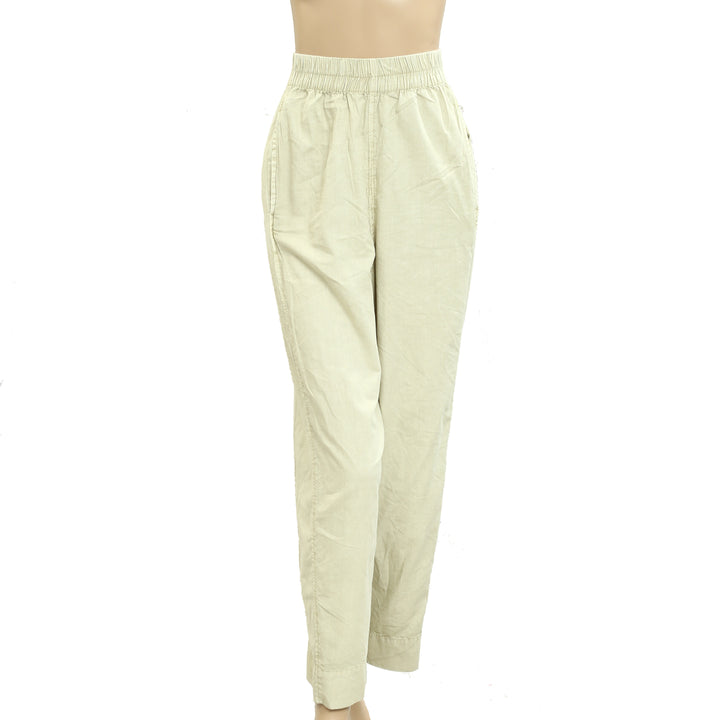 Free People High Waisted Pull-On Solid Pants