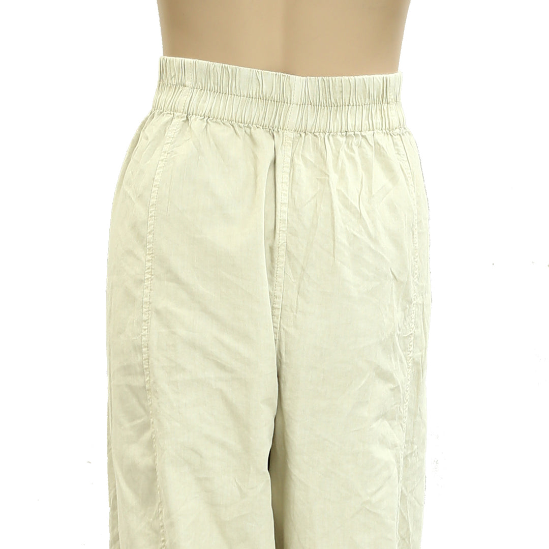 Free People High Waisted Pull-On Solid Pants