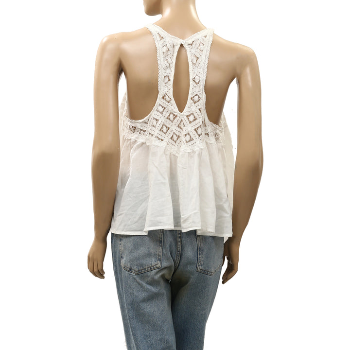 Free People Wandering Light Blouse Top